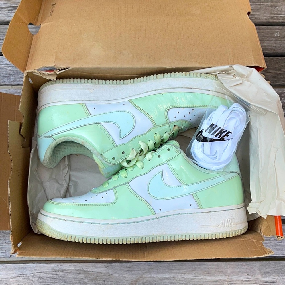 AIR FORCE 1 PREMIUM - Glacier Mint (2007) *RARE*